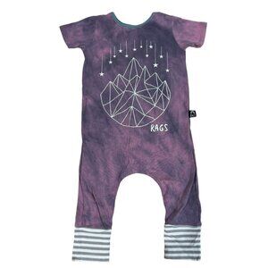 Rags Tie Dye Romper Purple Size 18-24 Months